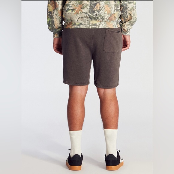 NWT PacSun Fleece Volley Shorts Charcoal Casual Sweat Shorts SZ Small - Picture 3 of 9